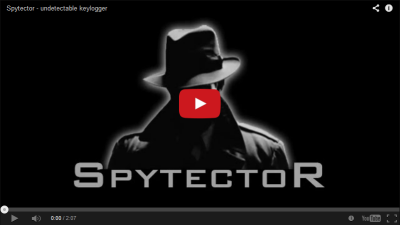 The Spytector helps the Supervision and Surveillance of your Computer